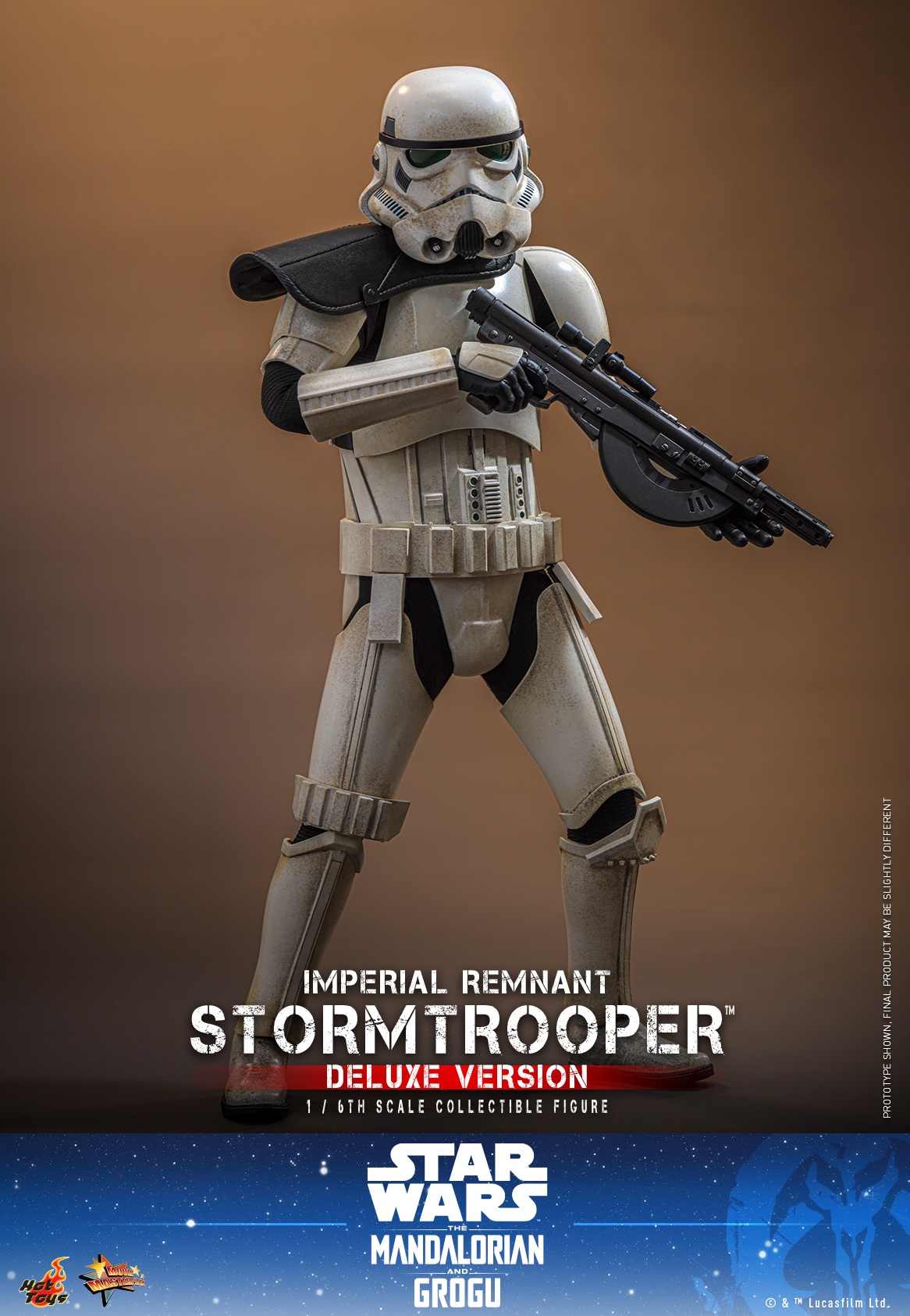 Pre-Order Hot Toys Star Wars Mandalorian & Grogu Imperial Remnant Stormtrooper (Deluxe Version) Sixth Scale Figure MMS838